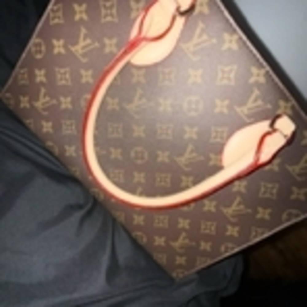 Louis Vuitton Monogram Canvas Tote with Vachetta Handles